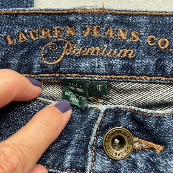 Lauren Jeans Co. Jeans Size 10 Bootcut - Picture 3 of 10